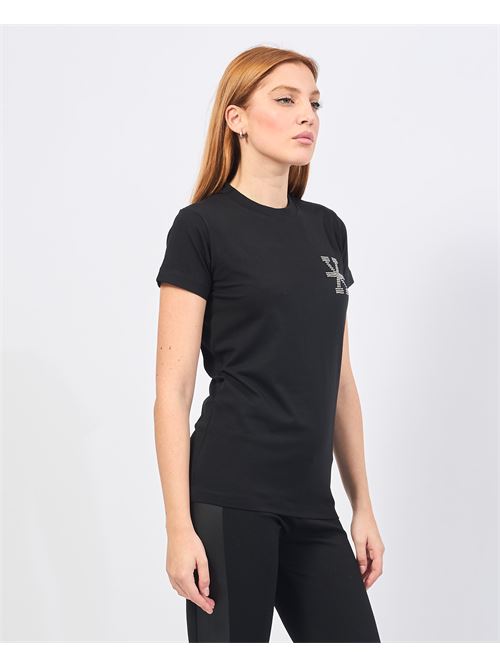 T-shirt ? col rond Richmond avec logo RICHMOND X | UWA24013TSBLACK